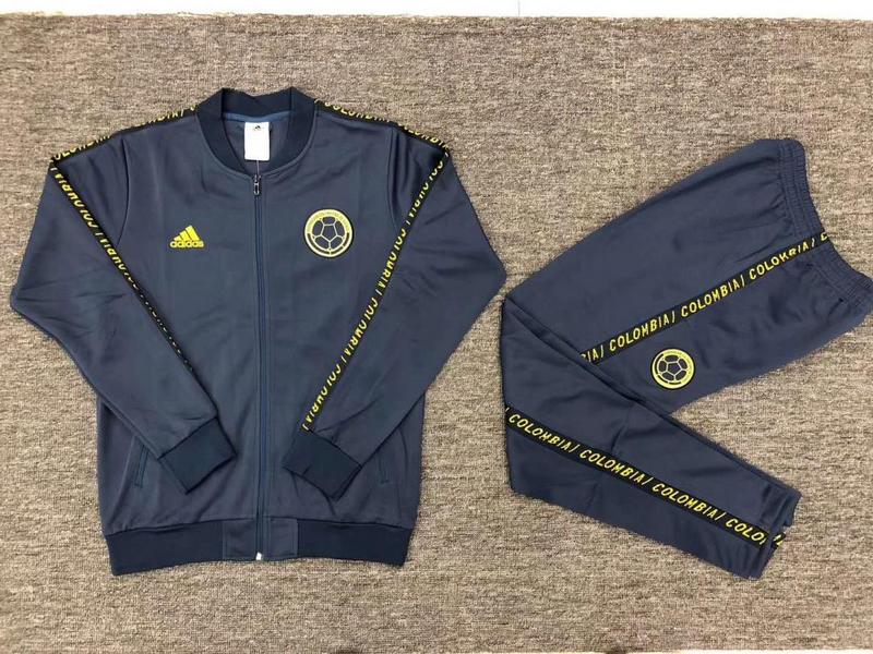 AAA Quality Colombia 19/20 Tracksuit - Grey